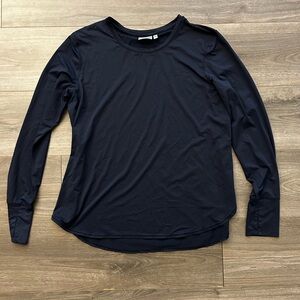 Athleta Athletic Navy Long Sleeve Top